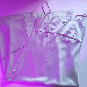 Inwear Copenhagen Light Blue Silk Slip Dress